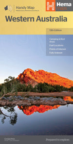 Western Australia Handy Map - 06. State Maps - Hema Maps Online Shop