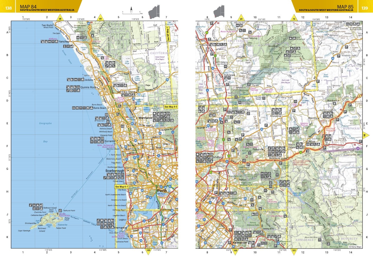 Western Australia Road & 4WD Track Atlas - 02. Hema Atlas & Guides - Hema Maps Online Shop