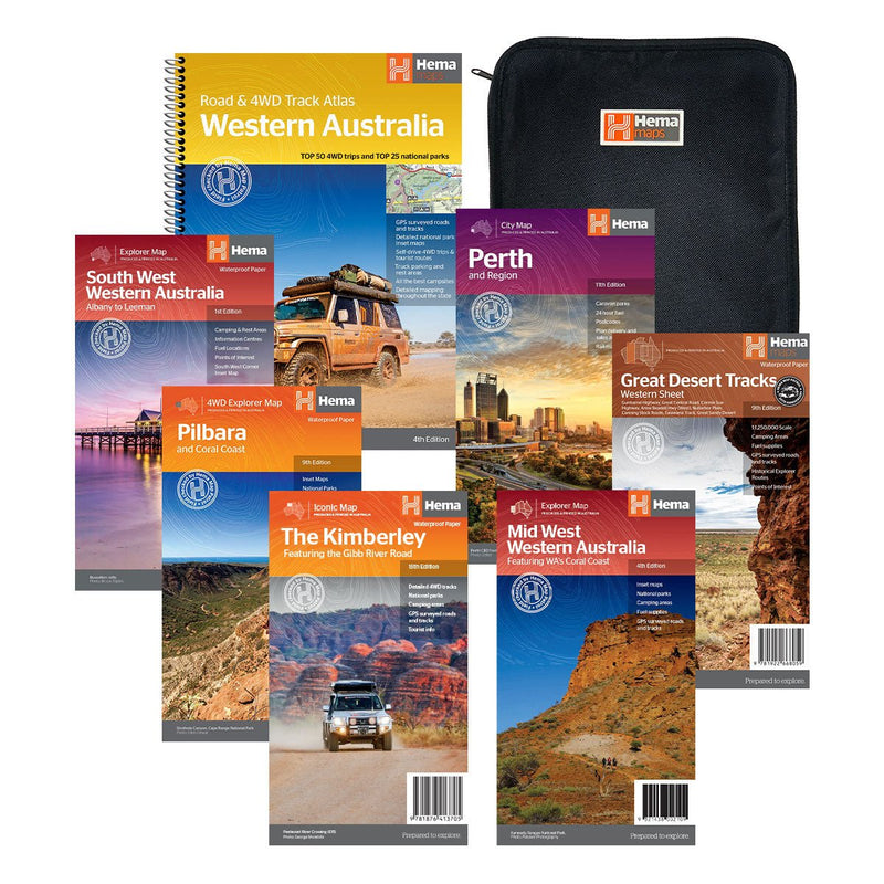 Western Australia Ultimate Adventure Pack - 04. Bundles & Packs - Hema Maps Online Shop