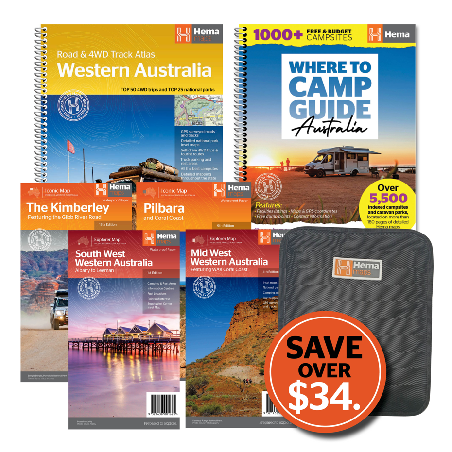 Western Australia Ultimate Pack - 04. Bundles & Packs - Hema Maps Online Shop