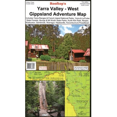 Yarra Valley - West Gippsland Adventure Map - 13. Other Maps - Hema Maps Online Shop