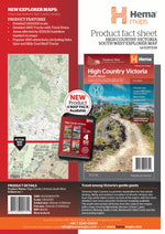 The Victorian High Country - South Western Map