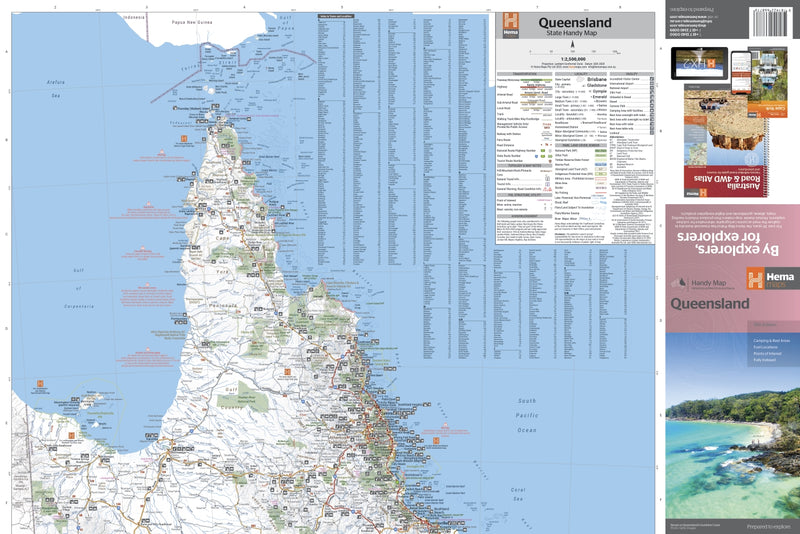 Queensland Handy Map