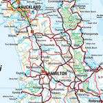 New Zealand Aotearoa Map