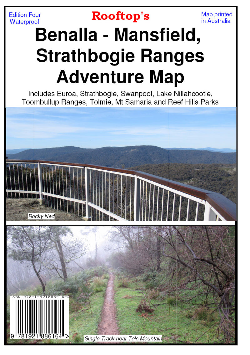 Benalla - Mansfield - Strathbogie Ranges Map