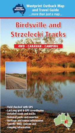 Birdsville & Strzelecki Tracks Map