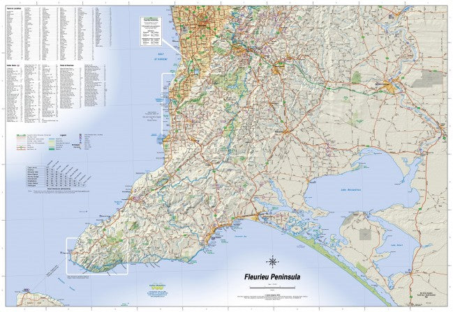 Fleurieu Peninsula Map